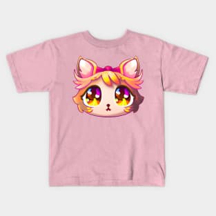 Cat girl Kids T-Shirt